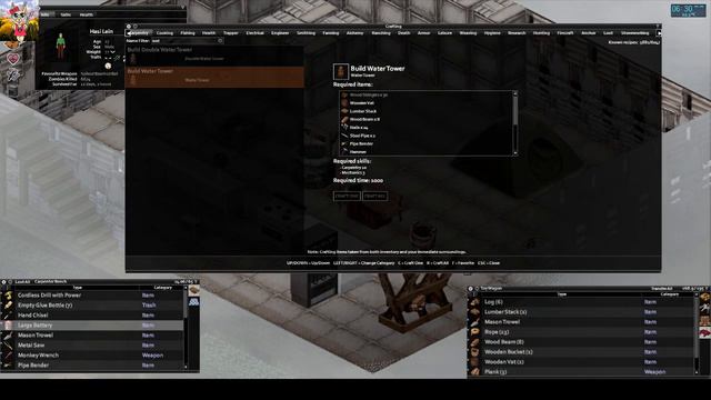Project Zomboid Hydrocraft Tutorial 9: The Waterpump