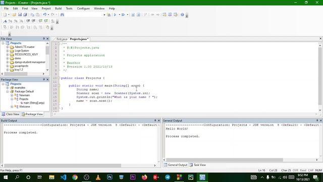 Java Scanner with a string S001 смотреть онлайн