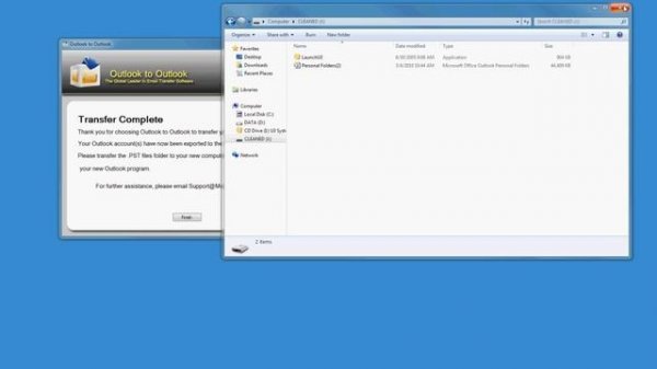 How to transfer Outlook to Outlook on your new computer