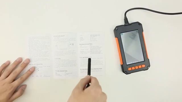 Эндоскоп P40 с монитором 4 3 дюйма смотреть онлайн