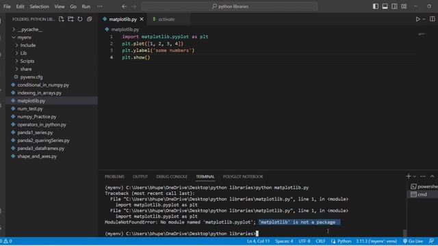 Module Not Found Error Python [Solved] / matplotlib Is not a Package смотреть онлайн