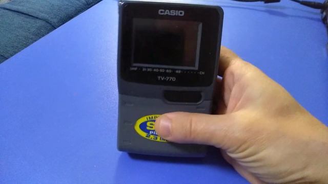 Мини телевизор Casio TV-770 обзор(огляд) смотреть онлайн