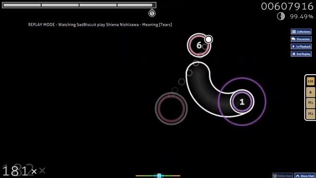 osu! - Shiena Nishizawa - Meaning [Tears] 99.47% FC смотреть онлайн