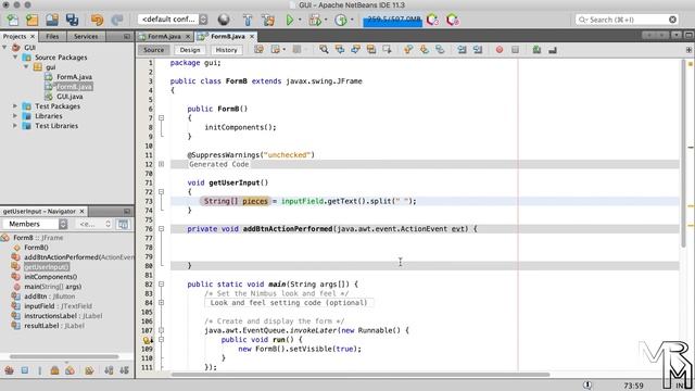 Object Oriented Programming with Java: 9. Making a GUI program using Java Swing (Part III) смотреть онлайн