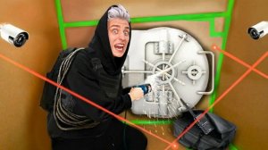 Новый ролик а4 ограбление картонного банка челлендж.