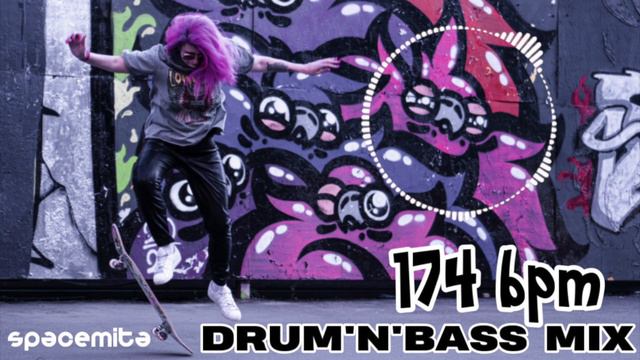 #4 174 BPM DRUM'N'BASS MIX @ spacemita смотреть онлайн