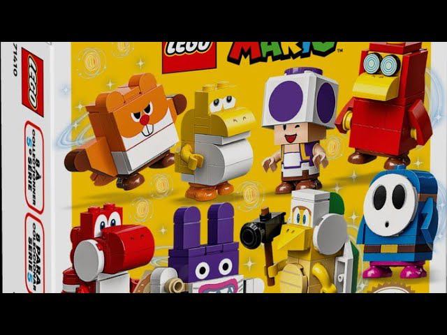 New Lego Super Mario character pack 71410 (1st August coming soon) review. смотреть онлайн