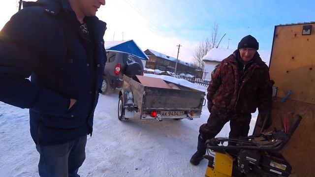 Поездка в соседнюю деревню. Куда же пропал кум Алексей. смотреть онлайн