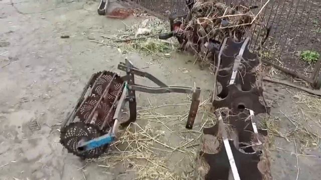 каточек за сошником под роторы и фрезы мотоблока. смотреть онлайн