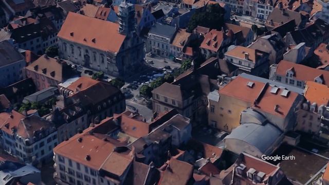 Best MONTBÉLIARD, France, sans drone 4 k Modélisé 3D смотреть онлайн