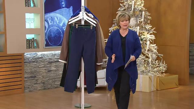 Denim & Co. "How Classic" 5-Pocket Straight Leg Pants with Carolyn Gracie смотреть онлайн