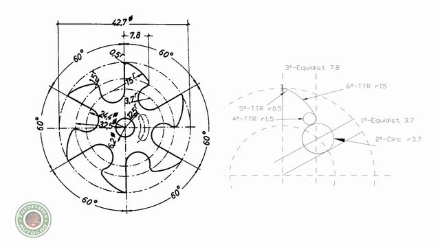 Autocad #10 ASPAS DE VENTILADOR - Ejercicios Avanzados en ESPAÑOL смотреть онлайн