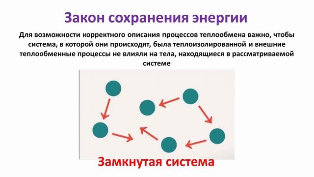 Физика. Урок 6 Закон сохранения и превращения энергии в механических и тепловых процессах смотреть онлайн