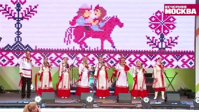 Фестиваль народов Москвы 2015 Чувашия
