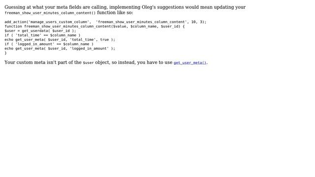 Wordpress: adding multiple custom columns to users.php (3 Solutions!!) смотреть онлайн