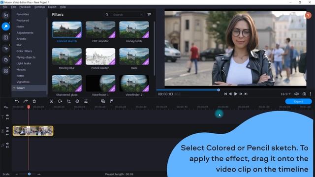 How to add a SKETCH EFFECT to a video | video editing (Tutorial 2021) смотреть онлайн