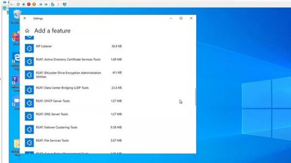Install Active Directory Users and Computers In Windows 10