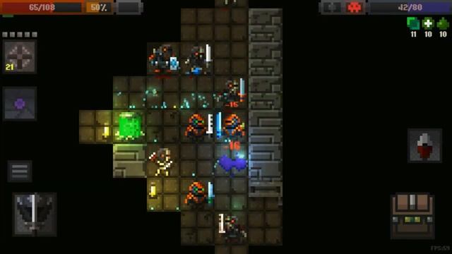 ?ЛУЧШИЙ РОГАЛИК НА АНДРОИД! Caves (Roguelike)