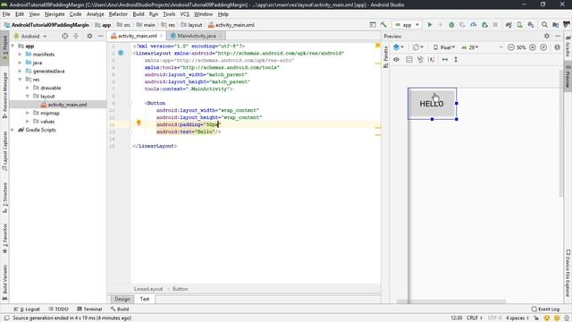 Android Sinhala Tutorial #10 - Padding and Margin смотреть онлайн