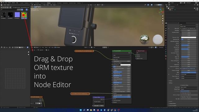 ORM textures setup in Blender & how to fix DirectX/OpenGL normals смотреть онлайн