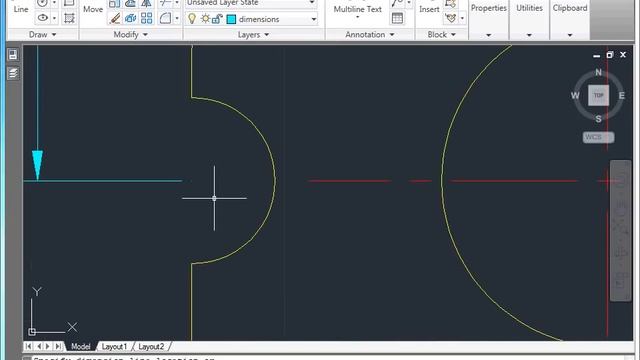 AutoCAD 2011 - 13 Ölçülendirme: 01 Ölçülendirme Eklemek смотреть онлайн