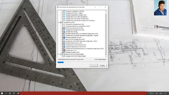 DESINSTALACION COMPLETA DE PROGRAMAS DE AUTODESK смотреть онлайн