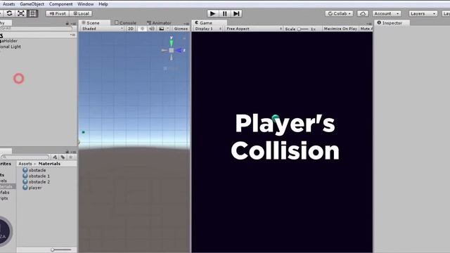 Unity Make a 3D Jumping Ball Game [part 04] смотреть онлайн