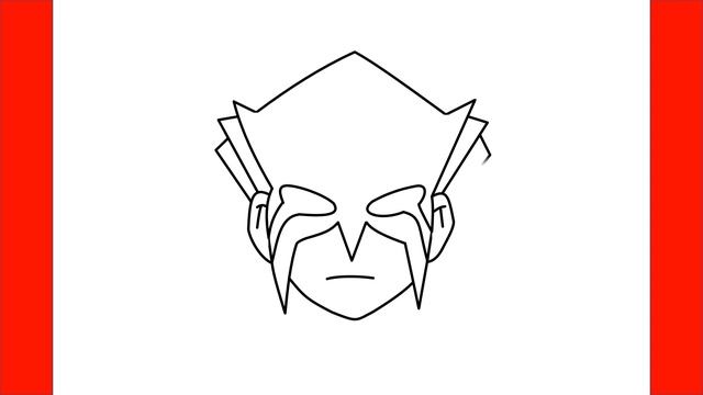 How To Draw Red Eye From Beyblade - Step By Step Drawing смотреть онлайн
