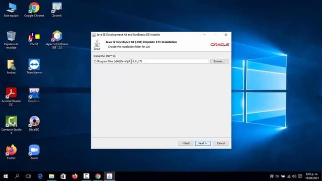 Instalación del JDK y Apache NetBeans x86 o 32 bits смотреть онлайн