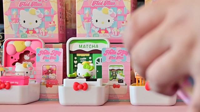 Hello Kitty Sanrio x Pop Mart Food Town Series Unboxing Teso Life Store смотреть онлайн