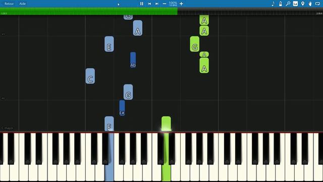 piano tutorial "ALMOST THERE" the Princess and the Frog, Disney, 2009, with free sheet music смотреть онлайн