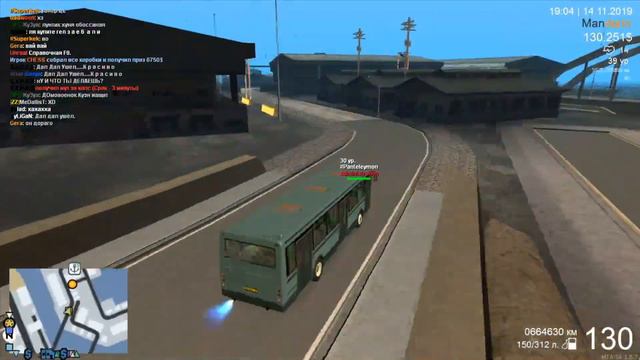 Сколько реально заработать на Автобусах? | Unreal MTA:SA Server смотреть онлайн