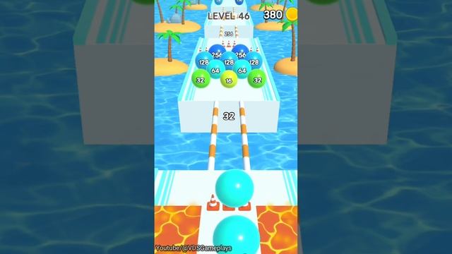 2048 Runner Balls Ball Run Game Levels (41-50) Android iOS Gameplay смотреть онлайн