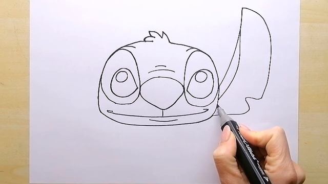 как нарисовать стича маркерами. Рисуем с детьми. смотреть онлайн