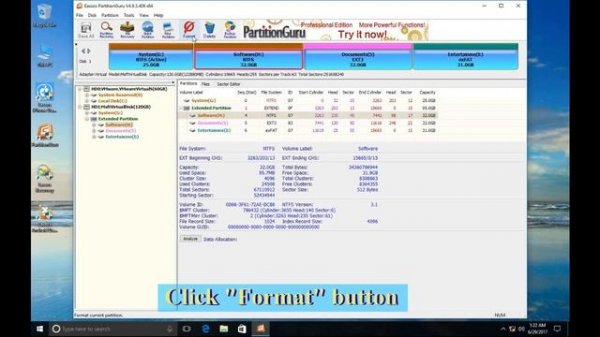 How to format Ext4 in Windows 10?