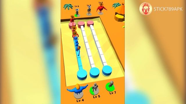 Pusher 3D | Gameplay android part 1 | Conquer Max Level 3 – 12 смотреть онлайн