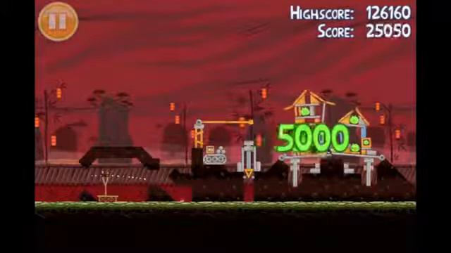 Angry Birds Seasons Year of the Dragon Golden Eggs Walkthrough смотреть онлайн