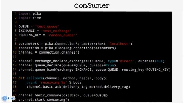 PyWaw #15 (2/2) - RabbitMQ смотреть онлайн