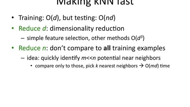 kNN.14 Computational complexity of finding nearest-neighbors смотреть онлайн