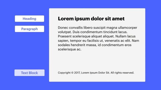 Text blocks - Web design tutorial смотреть онлайн