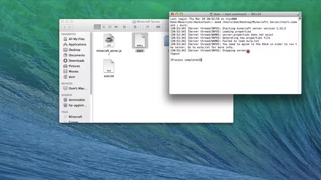 How to make a Minecraft server on macOS смотреть онлайн