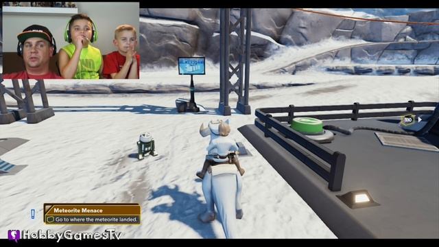 Disney Infinity 3 0 Star Wars Hoth 16 Droid Hunt Monster Beacon HobbyGamesTV смотреть онлайн
