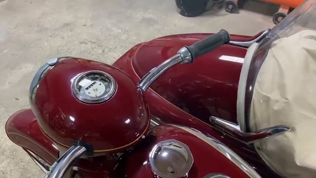 Ява 350/354. 1958 г.в. Работы выполнил Максим г. Уфа. смотреть онлайн