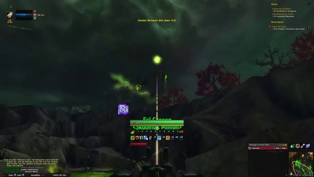 Clear the Skies | World Quest | WoW Legion Patch 7.3.2 смотреть онлайн