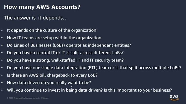 Architectural Patterns for Data Lakes on AWS - S3, Encryption and Multi-Account Strategies смотреть онлайн