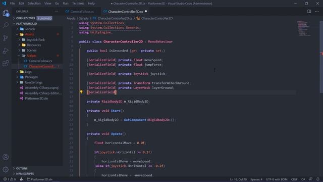 МЕГА ПЛАТФОРМЕР2D НА UNITY ВСЕГО ЗА 30 МИНУТ смотреть онлайн
