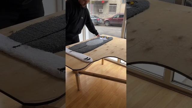 Ковровый бог сделал новый ковёр, а точнее два #тафтинг #diy #tufting