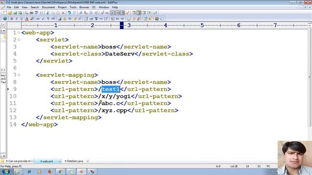 17 Can we provide multiple Url patterns to single servlet prog |Adv Java Servlet programming Tutori смотреть онлайн