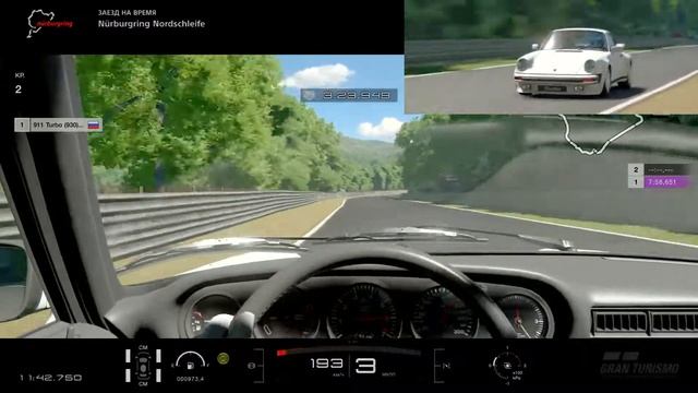 Gran Turismo™SPORT Porsche 911 Turbo (930) '81-Nürburgring Nordschleife 7:54,281 смотреть онлайн