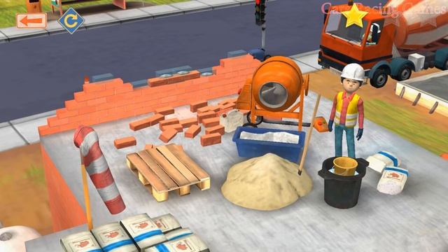 Trucks, Cranes, Digger, Concrete Mixer Little Builders Games New Fun Construction GamePlay смотреть онлайн